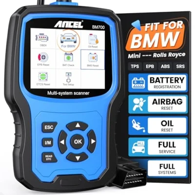 Afbeelding van ANCEL BM700 All System OBD2 Diagnoseapparaat voor BMW Group Voertuig Diagnose CBS olie EPB SAS BMS EGS DPF Regeneratie Resetten