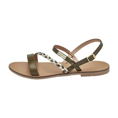 Afbeelding van Les Tropeziennes par M Belarbi Batresse Sandalen Kaki multi, Dames, Maat: 40, multi Leer