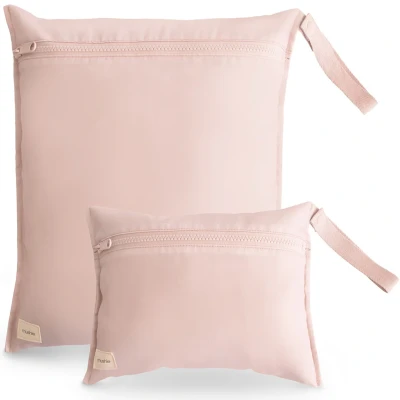 Afbeelding van Mushie waterproof opbergzak blush 2st