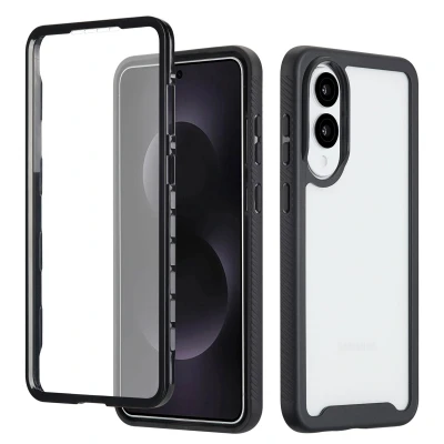 Afbeelding van Samsung Galaxy S25 Edge Hoesje Kunststof imoshion Hardcase/Backcover Zwart Telefoonhoesje