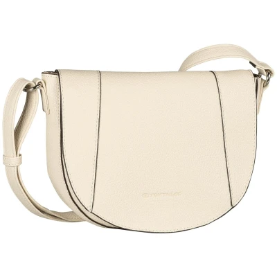 Afbeelding van TOM TAILOR schoudertas Dahlia Saddle Bag Creme White crème