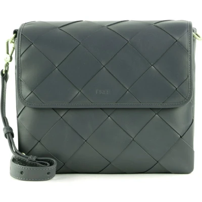Afbeelding van BREE Schoudertas Obra Dia 4 Cross Shoulder Trio Bag French Navy Blauw