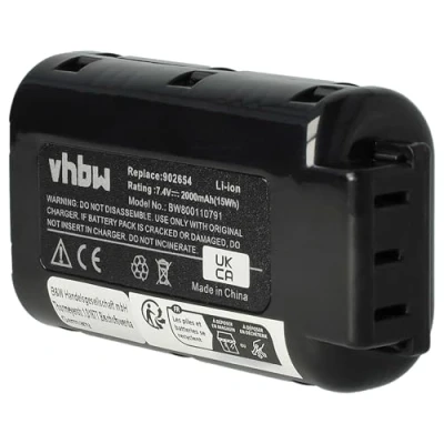 Afbeelding van vhbw Accu compatibel met Paslode IM65A, IM 350, IM50, IM65, IM65A F16, IMCT, IM350ct elektrisch gereedschap (2000 mAh, Li Ion, 7,4 V)