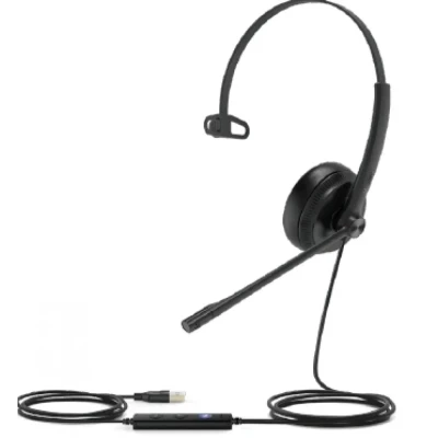 Afbeelding van Yealink Oordopjes Uh34 Mono Uc Zwart