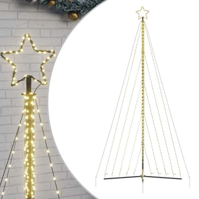 Afbeelding van vidaXL Kerstboomverlichting 570 warmwitte LED&#039;s 399 cm