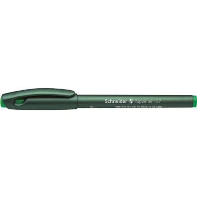 Afbeelding van 10x Fineliner Schneider Topwriter 157 0,8 mm groen