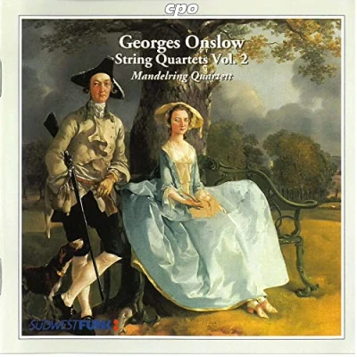 Afbeelding van Onslow: String Quartets Vol 2 / Mandelring Quartet
