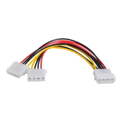 Afbeelding van CY IDE 4p aan dubbele Y Splitter 10cm harde schijf Voeding Uitbreidingskabel