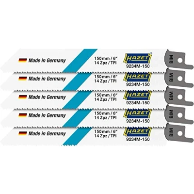 Afbeelding van Hazet 9234M 150/5 Set reciprozaagbladen Zaagbladlengte 150 mm 5 stuk(s)