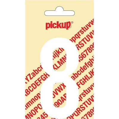 Afbeelding van Plakcijfer Nobel Sticker cijfer 8 Pickup