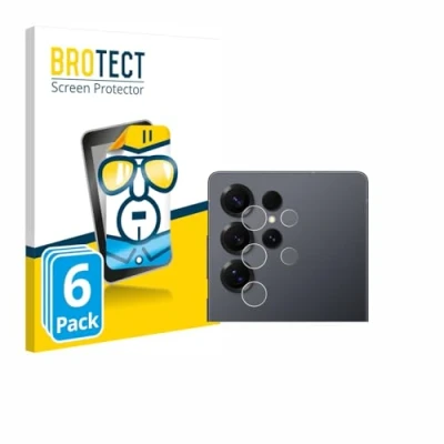 Afbeelding van BROTECT Screenprotector voor Samsung Galaxy S25 Ultra (ALLEEN Camera Lens) Folie Beschermfolie transparant (6 Stuks)