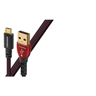 Afbeelding van AudioQuest 0.75m Cinnamon Micro USB câble 0,75 m A B Noir Câbles (0,75 m, A, B, 2.0, Male Connector/Male Connector, Noir)