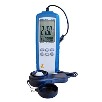 Afbeelding van Peaktech 5086 Digitale LED Lux meter, 3 3/4 cijferig