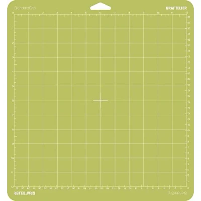Afbeelding van Craftelier Herbruikbare snijmat met standaard hechting of handgreep voor scrapbooking en knutselen, compatibel Cricut machines, afmetingen 30,5 x cm, groen