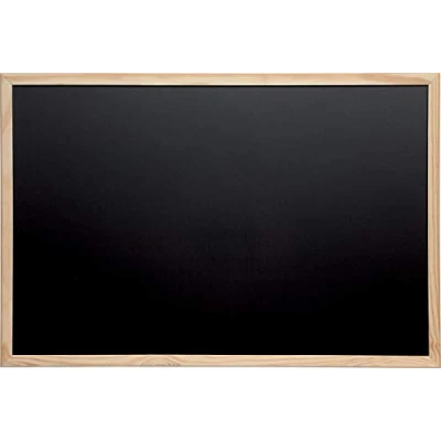 Afbeelding van MAUL krijtbord zwart met houten frame 60x80cm