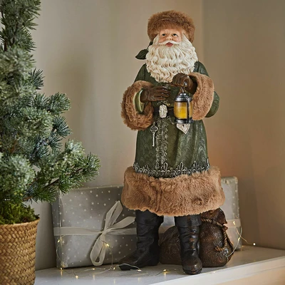 Afbeelding van LOBERON Sierkerstman Eddi bruin/groen