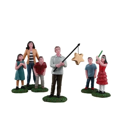 Afbeelding van Christmas Pinata Set Of 6 LEMAX