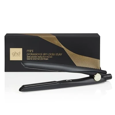 Afbeelding van ghd ministyler Professionele stijltang voor kort haar en pony met 40% smallere platen, uniseks dames of heren, precisiekapsels, keramische zwart