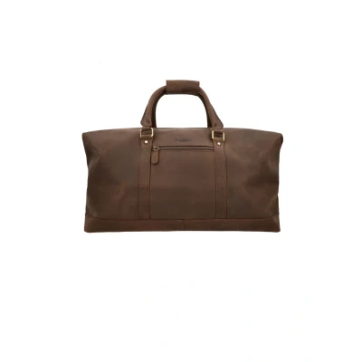 Afbeelding van Gusti Leder Ruben Weekendtas, Maat: One Size, Nussbaum