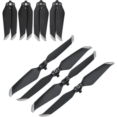 Afbeelding van Craznick Propellers voor DJI Mavic Air 2/Air 2s vervanging prop bladen Laag geluidsniveau accessoires 2/ drone 8st zilveren Tips
