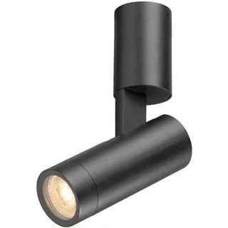 Afbeelding van Slv s tube wandopbouwarmatuur rund 1x max 10w gu10 zwart 1007653