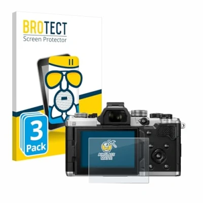 Afbeelding van BROTECT Screenprotector voor OM System 3 Folie Beschermfolie Beschermglas matte (3 Stuks)