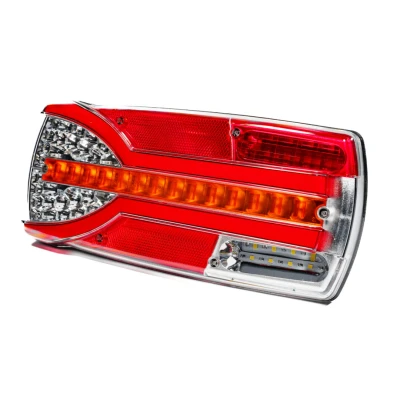 Afbeelding van LED achterlichten SET dynamisch + neon 10 30V