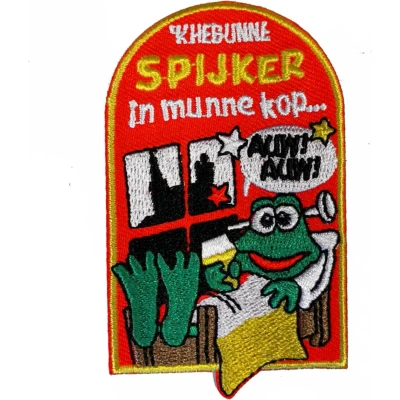 Afbeelding van Fjesta© Oeteldonk embleem Spijker in munne kop