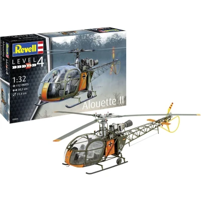 Afbeelding van 1:32 Revell 03804 Aerospatiale Alouette II Helikopter Plastic Modelbouwpakket