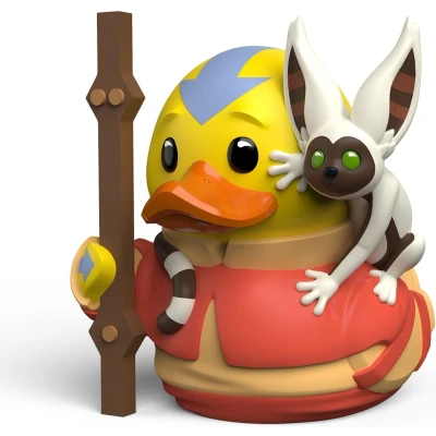 Afbeelding van TUBBZ Eerste editie Aang Collectible Vinyl Rubber Duck Figuur Officiële Avatar: The Last Airbender Merchandise Actie tv, film en videogames
