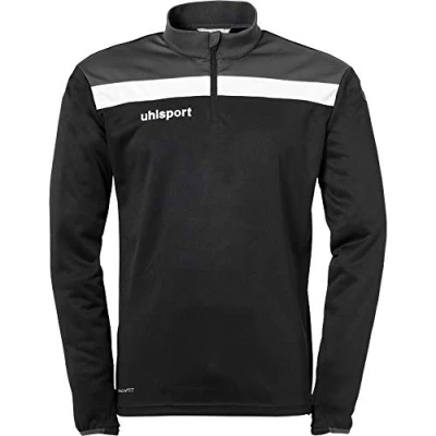 Afbeelding van uhlsport Offense Longsleeve voor kinderen, Maat: 140, Schwarz/anthra/weiß