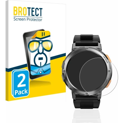 Afbeelding van BROTECT Screenprotector voor Kospet Tank T2 Folie Beschermfolie transparant (2 Stuks)