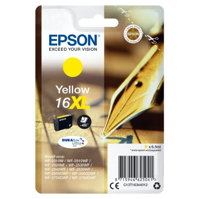 Afbeelding van Epson 16XL (C13T16344012) Inktcartridge Geel Hoge capaciteit