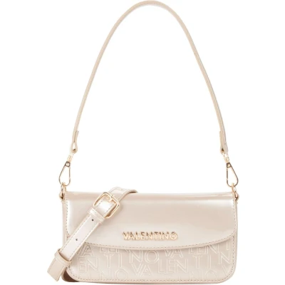 Afbeelding van VALENTINO Schoudertas Geranium Flap Bag Oro Chiaro Goudkleurig