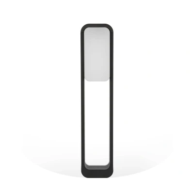 Afbeelding van FARO BARCELONA LED tuinpadverlichting Sticker, donkergrijs, aluminium, hoogte 72 cm