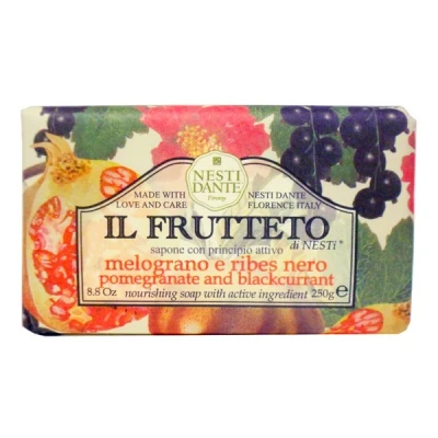 Afbeelding van Nesti Dante zeep il frutteto pomegranate blackcurrant 250 gr