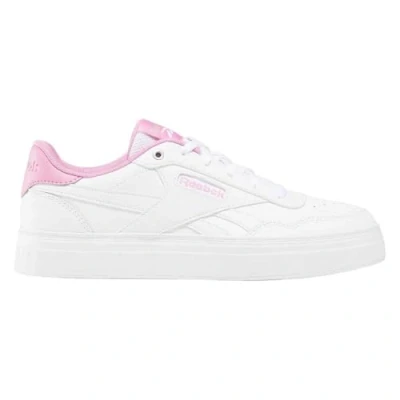 Afbeelding van Reebok Classic LOW NON Football Court Advance BOLD Sneakers laag, Dames, Maat: 37, Cloud white jasmine pink ashen lilac Leer/ synthetisch