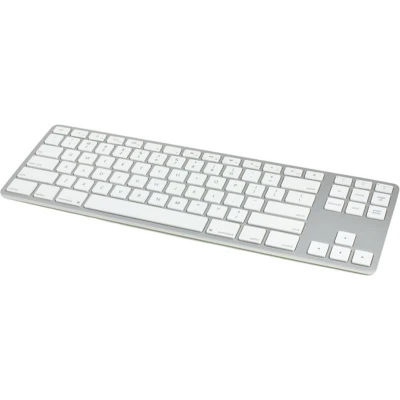 Afbeelding van Matias Draadloos Toetsenbord US QWERTY zonder Numpad voor MacBook zilver FK408BTS
