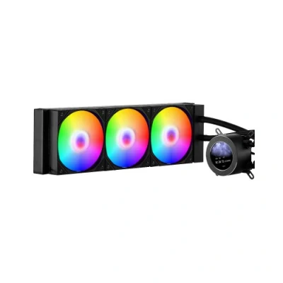 Afbeelding van VEVOR Liquid Cooler AIO CPU Waterkoeler ARGB Light 3x 120mm PWN ventilatoren