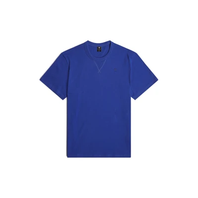 Afbeelding van G STAR Nifous Tshirt basic, Heren, Maat: Large, Racing blue