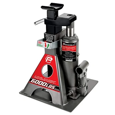 Afbeelding van Powerbuilt 620471 Unijack 6500 lbs. Capaciteit, Zwart en Grijs, 2721 kg,