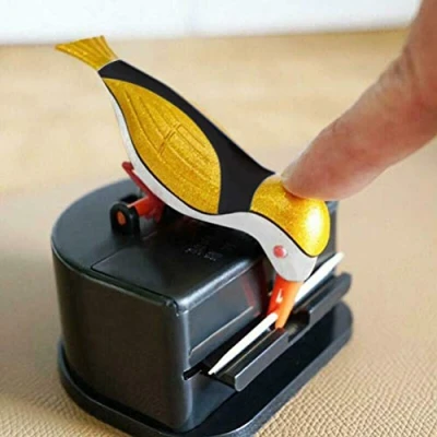 Afbeelding van Tandenstoker Houder Dispenser, Automatische Vogel Doos Specht Dispenser Tafel