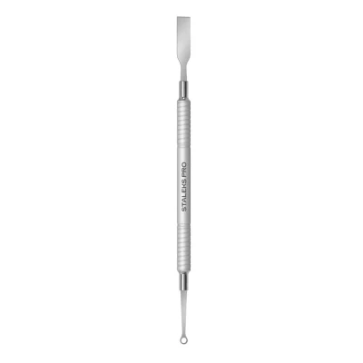 Afbeelding van Staleks Flat Straight Cuticle Pusher &amp; Ring Smart 80 Type 1 (PS 80/1)
