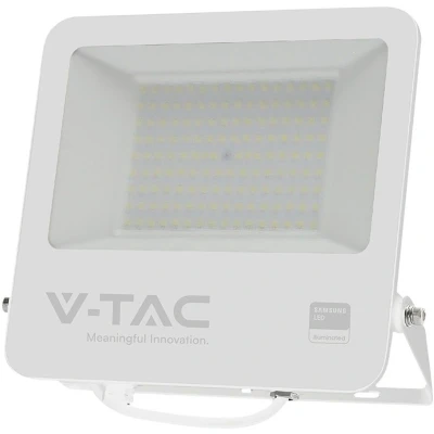 Afbeelding van V TAC VT 44104 W LED Floodlight Samsung 100lm/w IP65 White 100W 10000 Lumens 6500K