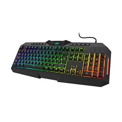 Afbeelding van uRage Exodus 700 semi mechanical toetsenbord USB QWERTZ Duits Zwart