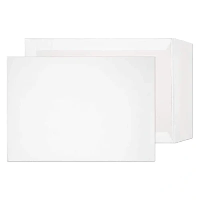 Afbeelding van Blake Puur verpakking B4 352 x 250 mm Board Back Pocket Peel &amp; Seal Enveloppen (8111) Wit Pack van 125