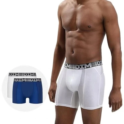 Afbeelding van Dim Boxershorts voor heren, verpakking van 2 stuks, Meerkleurig, XXL