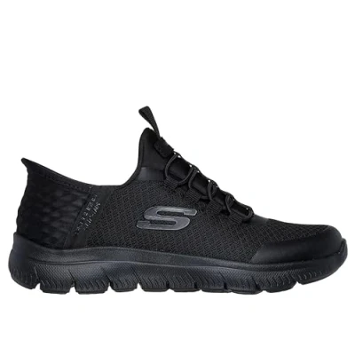 Afbeelding van Skechers Summits High Range Slip Ins Sneaker, Zwart, 6 UK Kind, Child