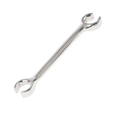 Afbeelding van Vogueing Tool Rempijpsleutel 17 x 19 mm open ringsleutel dubbel uiteinde uitlopende moer voor moeilijk bereikbare en nauwe ruimtes