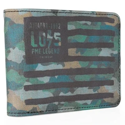 Afbeelding van Lois Portemonnee Heren van Leer Stijlvolle Wallet Men, Duurzame Leer, Veilige RFID Wallet, Kaki